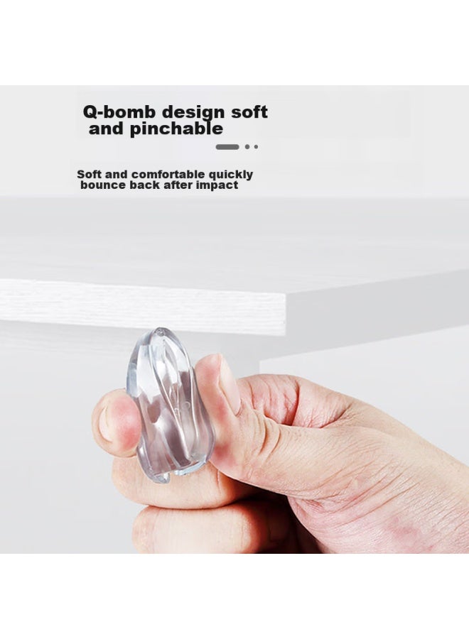 9i9 Baby Corner Guards, Transparent, Child Safety Protection, Anti-collision, Thickened, 10-pack, A36 - Image 4