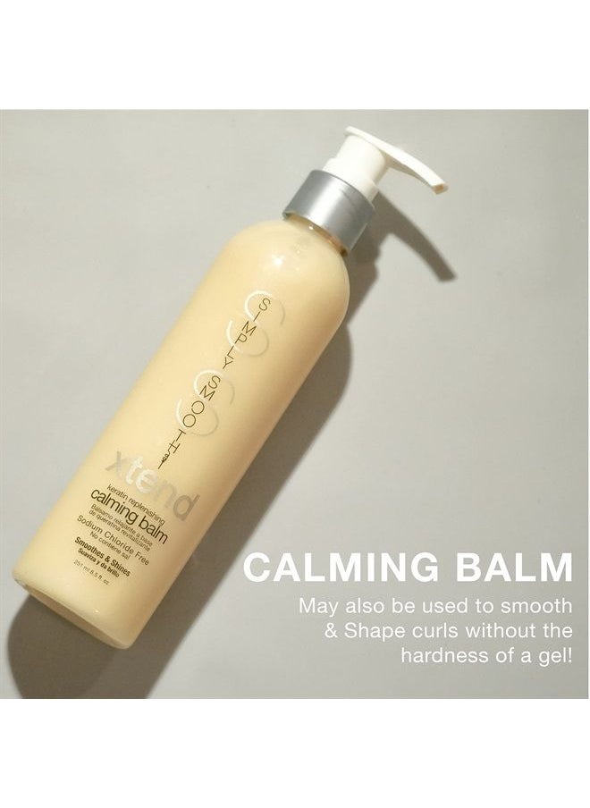 SIMPLY SMOOTH Simply Smooth Xtend Keratin Replenishing Calming Balm | Smoothing Or Curling Balm | 1-Day Frizz Free Blowout Treatment | Keratin & Collagen Infused To Repair Dry, Damaged, Unmanageable Hair | 8.5 Oz.  - Image 5