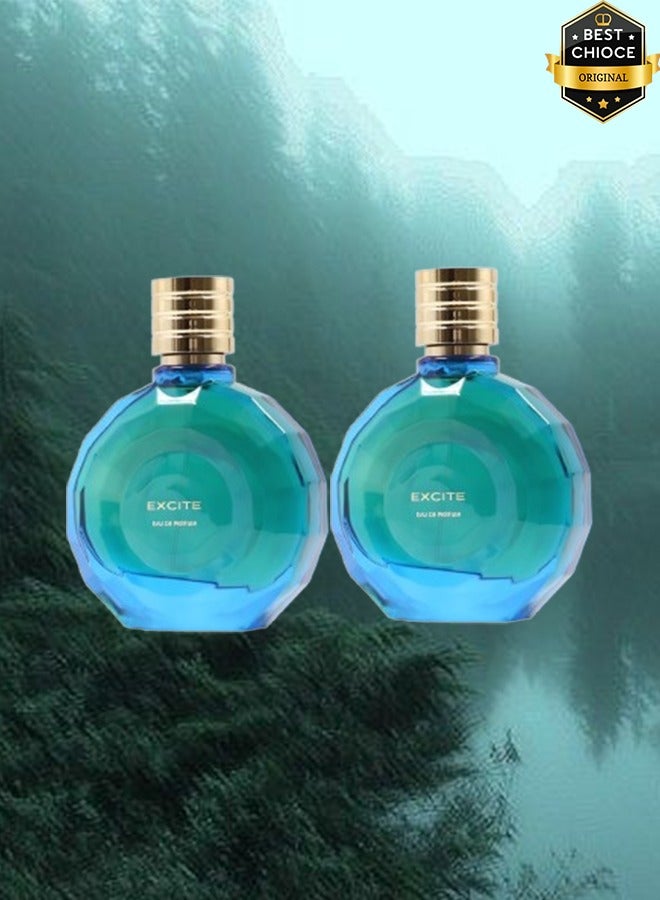 Excite 2 Pieces Excite Perfume 100ml EDP - Image 1