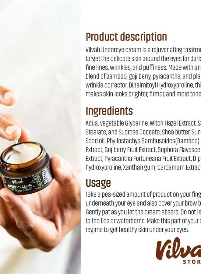 vilvah STORE كريم تحت العين - 20 مل - Image 3