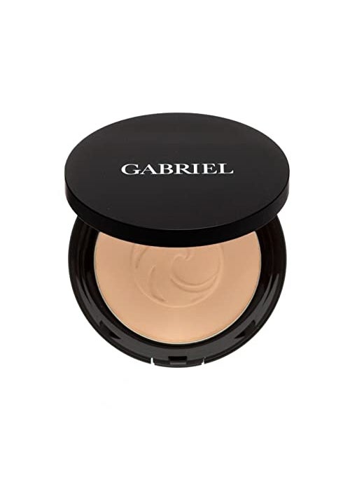 Gabriel Cosmetics - Paraben Free, Vegan, Gluten-free, Cruelty-free, Non GMO, Pressed mineral powder, (Medium Beige) - Image 1