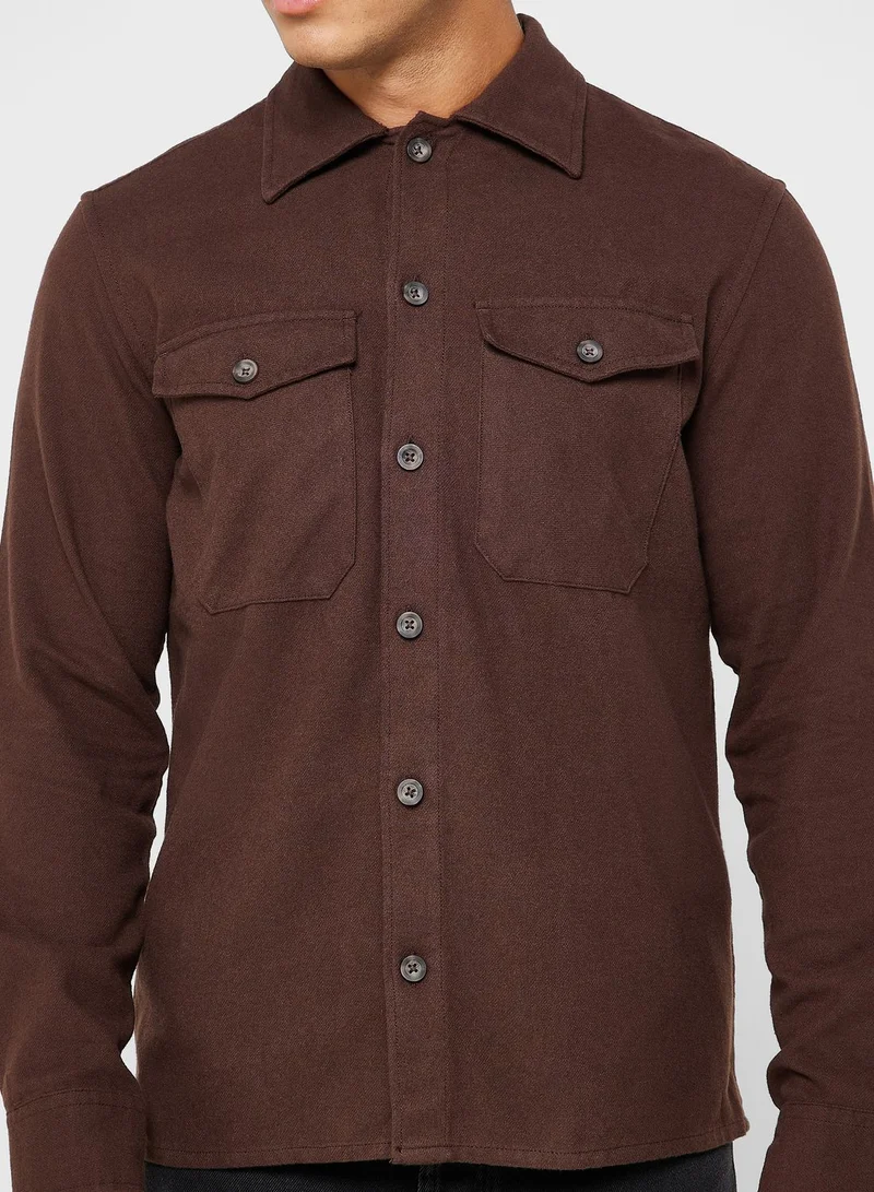JACK & JONES Flap Pocket Regular Fit Shirt