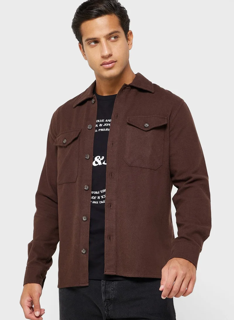 JACK & JONES Flap Pocket Regular Fit Shirt