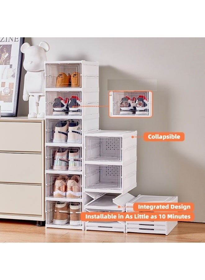 TWEGGON 6 Layer Shoe Organizer Shoe Cabinet Foldable - Image 2