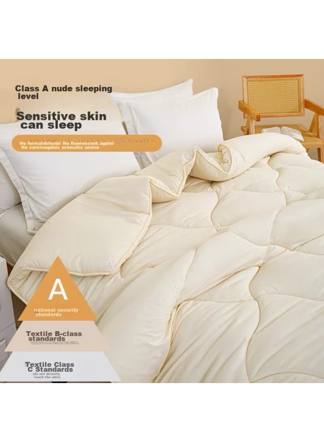 Danisa Crown Soybean Fiber Quilt, Spring And Autumn Comforter, Air Conditioning Summer Cool Quilt, All-season Cotton Bedding, Single Person, 5 Jin, 1.5 Meters X 2 Meters - Image 2