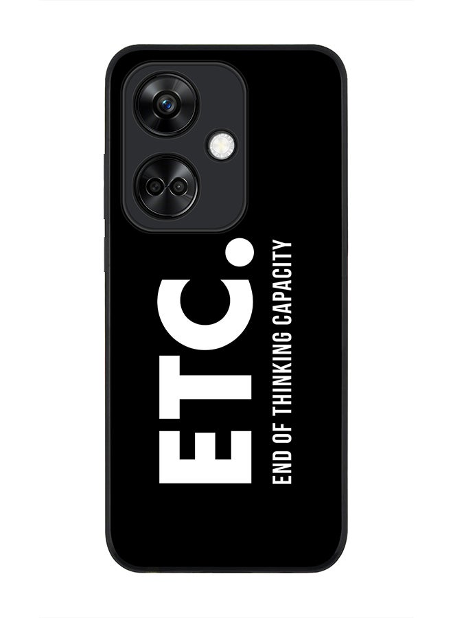 Stylizedd Rugged Black Edge case for OnePlus Nord CE3 Custom Slim fit Flexible Anti Drop Thin Phone Case Cover - Etc. - Image 1