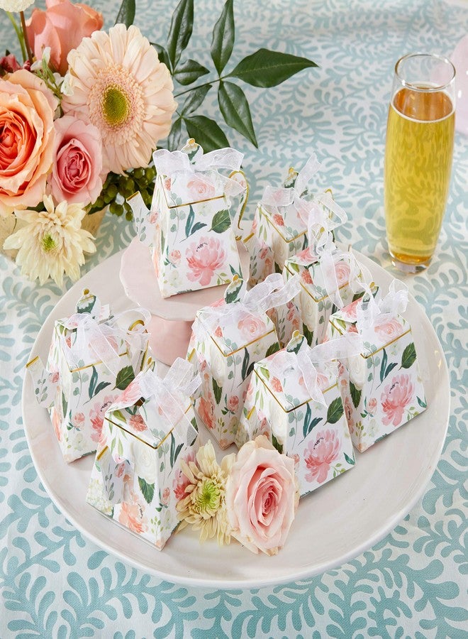 Kate Aspen Vintage Floral Tea Party Teapot Favor Boxes (Set of 24) - Perfect for Wedding Favors For Guests, Bridal Showers Brunches, Baby Showers, Birthdays - Image 3