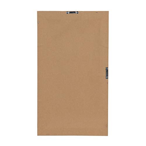 DesignOvation Beatrice Framed Linen Fabric Pinboard, 13x23, Rustic Brown - Image 5