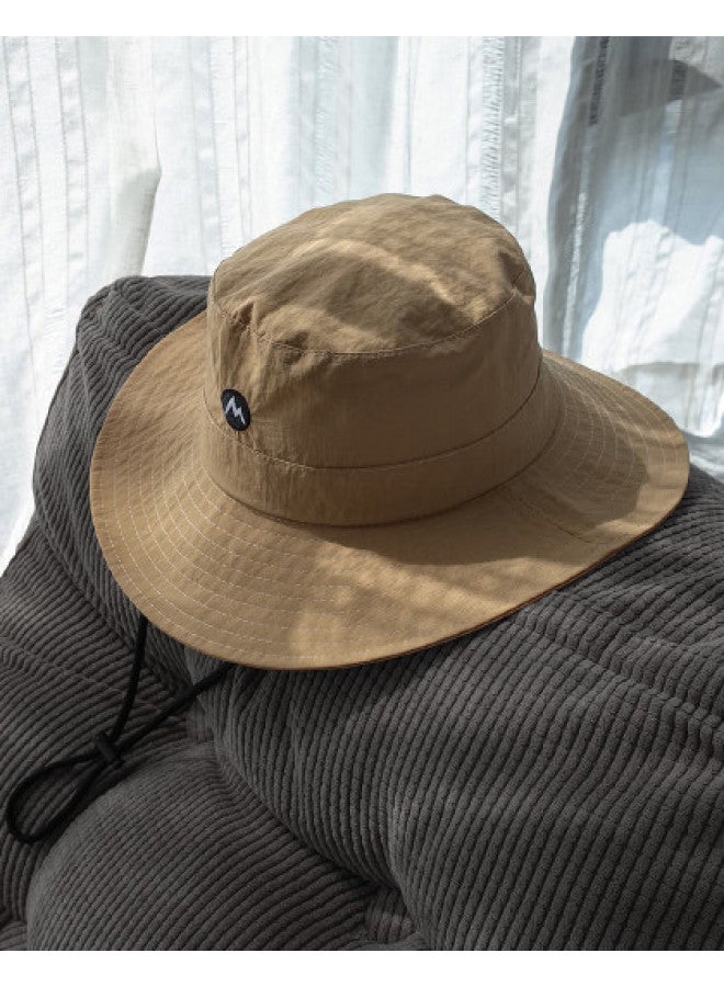 TonLion Outdoor Fisherman Hat Sun Hat Breathable Cap Fishing Hat Wide Brim Face Covering Sun Hat Couple Hat - Image 1
