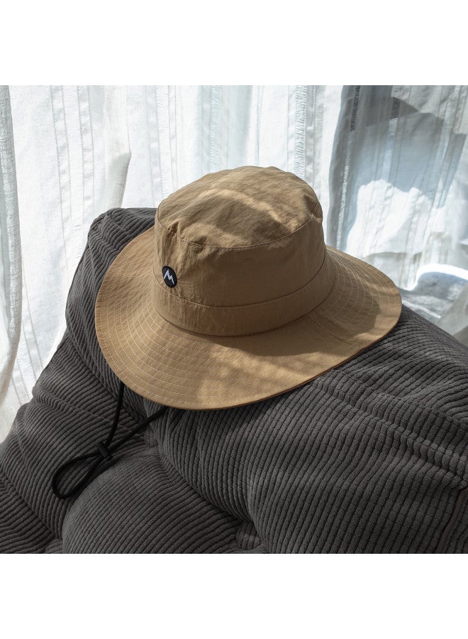 TonLion Outdoor Fisherman Hat Sun Hat Breathable Cap Fishing Hat Wide Brim Face Covering Sun Hat Couple Hat - Image 2