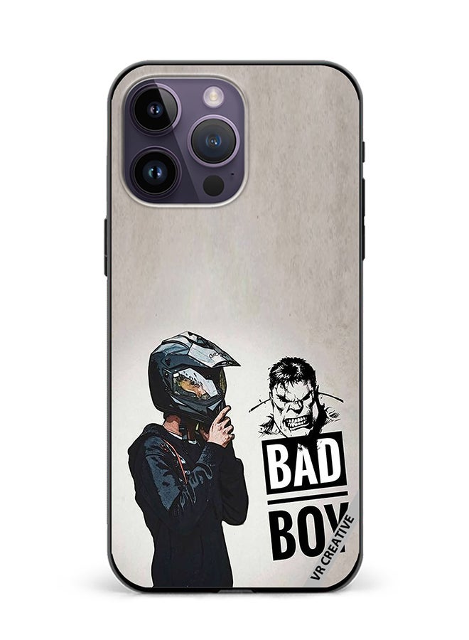 VR CREATIVE Protective Case Cover For Apple iPhone 15 Pro Max Bad Boy Design Multicolour - Image 1