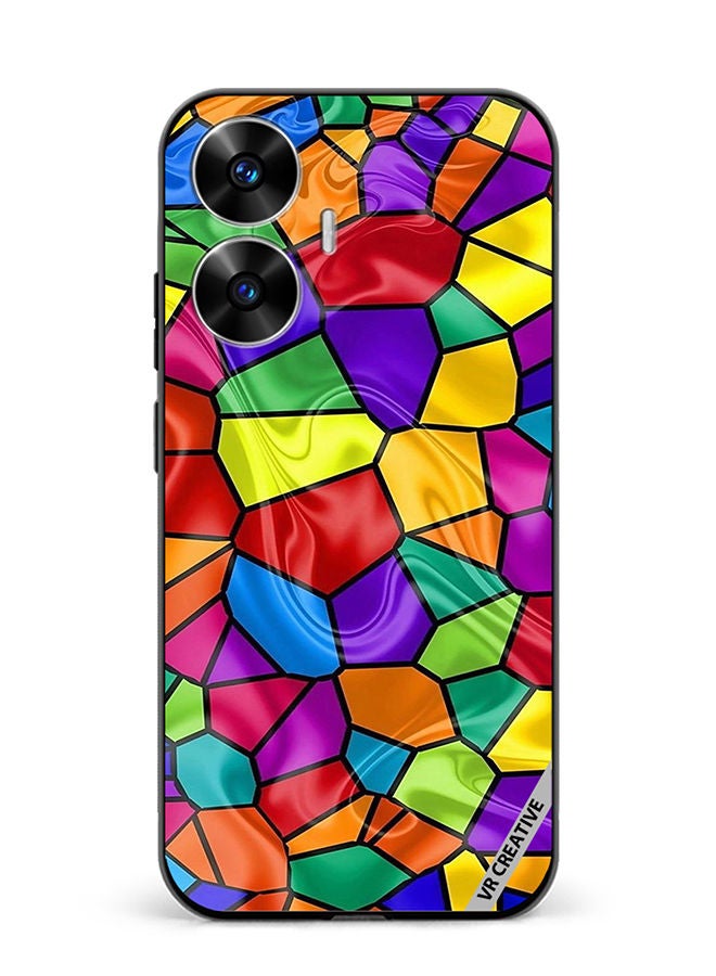 VR CREATIVE Protective Case Cover For Realme C55 Mix Color Design  Multicolour - Image 1