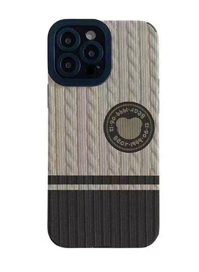 VR CREATIVE Protective Case Cover For Apple iPhone 13 Pro Max Cute Teddy Design Multicolour