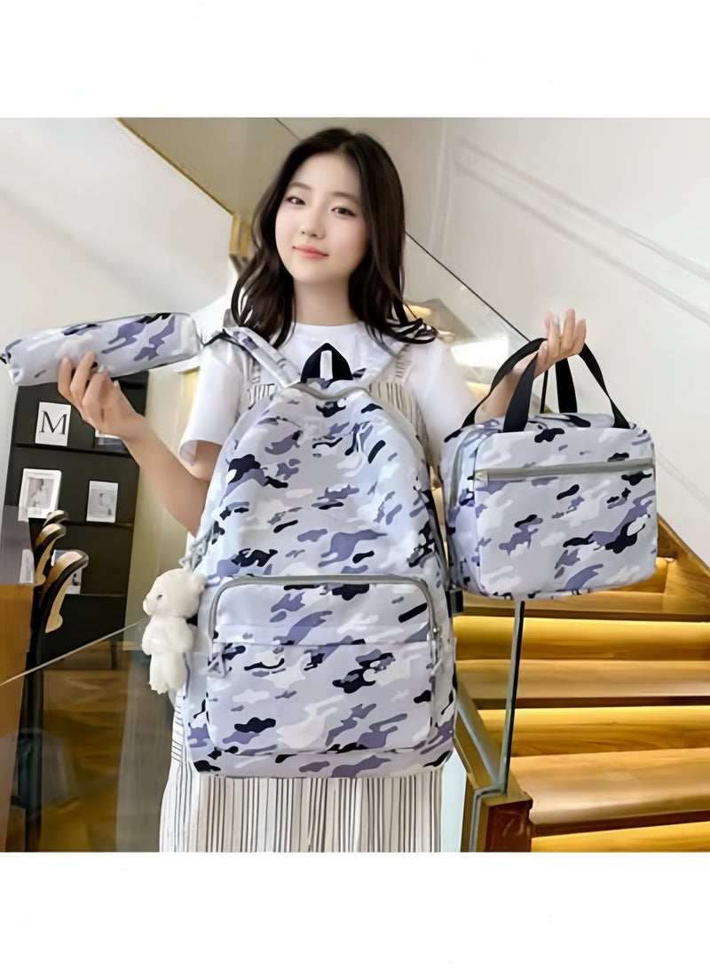 GGEROU Kids Backpack for Teens Bookbag for Elementary Primary Middle School with Lunch Box Set - Image 1