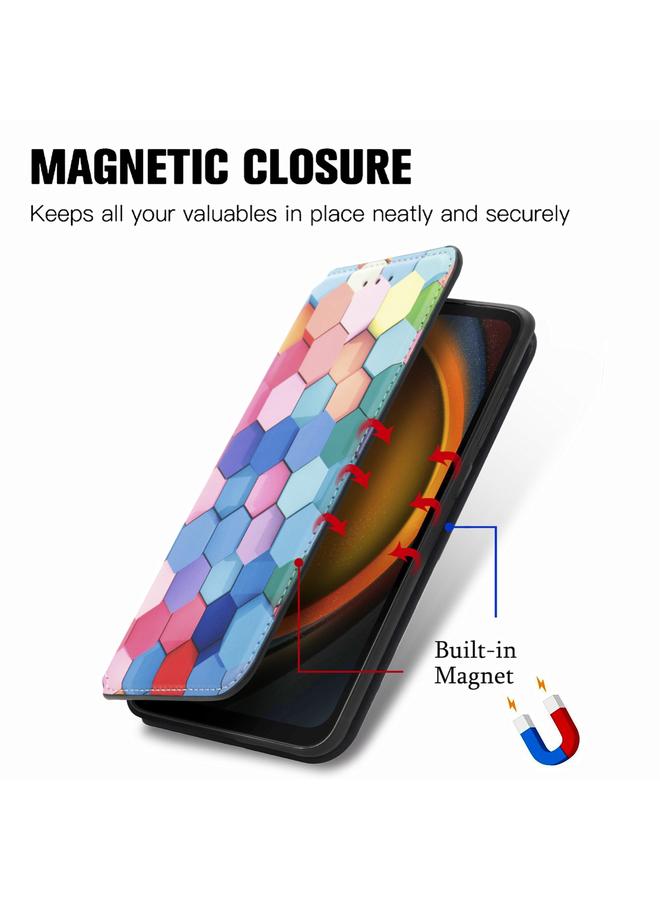 اس-توب جراب لهاتف Samsung Galaxy Xcover 7 CaseNeo جراب هاتف جلدي مغناطيسي ملون - Image 5