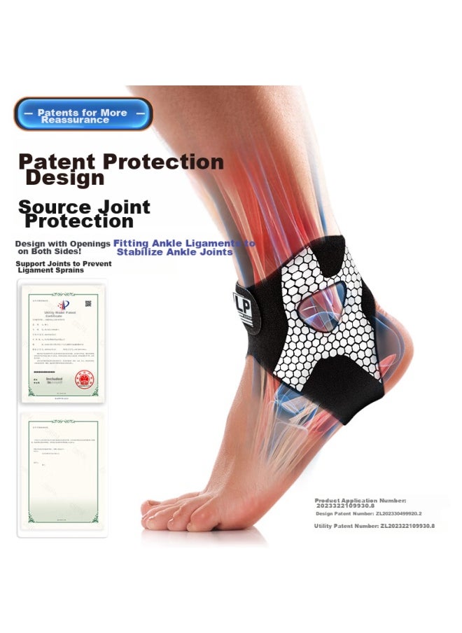 LP Lp Ankle Brace, Anti-sprain, Ankle Injury Protection Sleeve, Professional Sports Basketball Sprain Recovery, Joint Protector, For Men And Women  - Image 3
