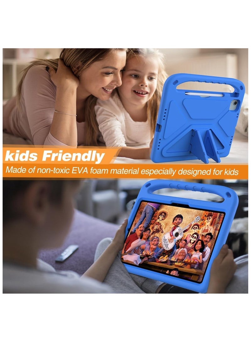 general Compatible with iPad Air 11-inch M2 (2024)/iPad Pro 11-inch (2024)M4 Kids Tablet Case, Shockproof Lightweight Protective Case with Kids Stand - Image 4