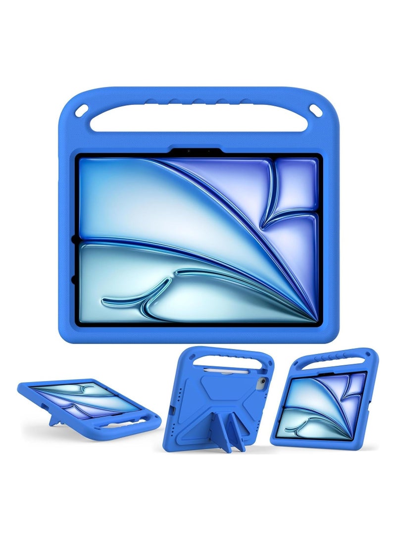 general Compatible with iPad Air 11-inch M2 (2024)/iPad Pro 11-inch (2024)M4 Kids Tablet Case, Shockproof Lightweight Protective Case with Kids Stand - Image 2
