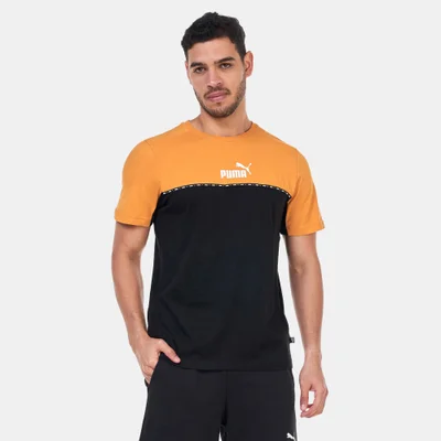 PUMA Men's Essentials Block Tape T-Shirt