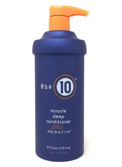 It's a 10 Haircare It's A 10 Miracle Deep Conditioner Plus Keratin for Unisex, 17.5 Ounce  - Image 1