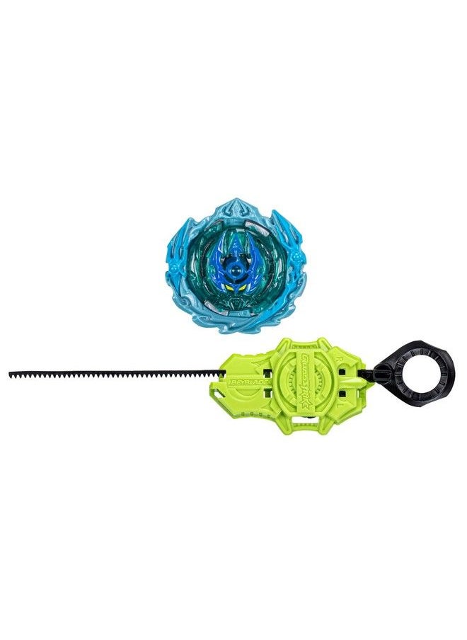 Burst Quadstrike Hydra Poseidon P8 Spinning Top Starter Pack Balance/Defense Type Battling Game With Launcher Kids Toy Set