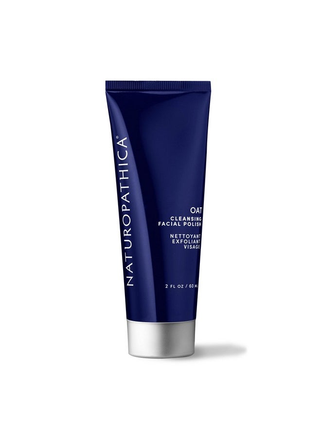 Naturopathica Oat Cleansing Facial Polish, Multiuse Facial Cleanser, Face Scrub And Facial Mask, Exfoliating Face Wash For Men & Women, Travel Size Face Wash, 2 Fl Oz  - Image 1