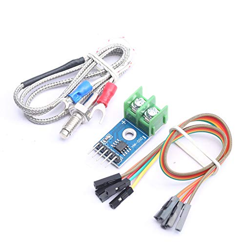 DEVMO DC 5V MAX6675 Module + K Type Thermocouple Temperature Sensor M6 Compatible with Ar-duino Raspberry Pi - Image 1
