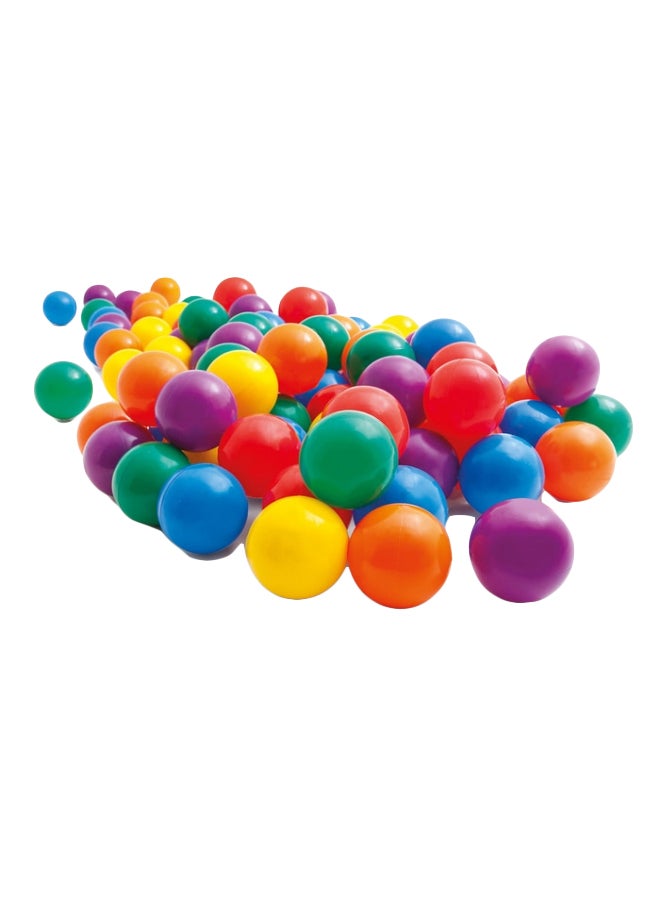 INTEX 100-Piece Fun Ball Set 8cm - Image 1