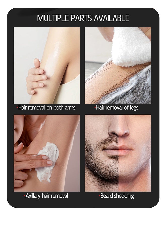 MAYCHEER All Over Body Hair Removal Cream, Gentle Smoothing Arms Legs Underarms No Black Spots 60g - Image 5