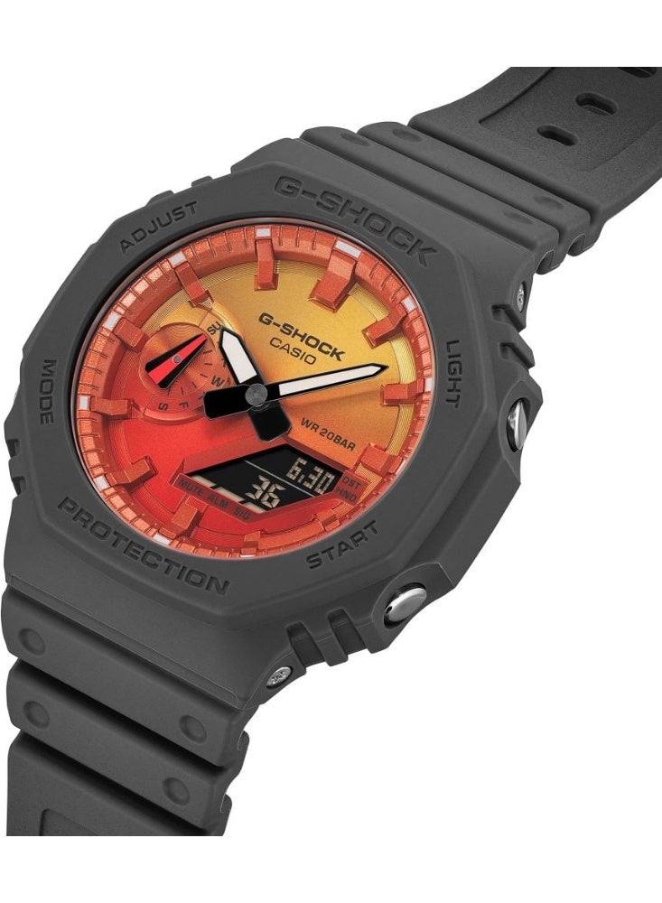 كاسيو GA-2100FLS-8A4 جي شوك تناظرية رقمية - Image 3