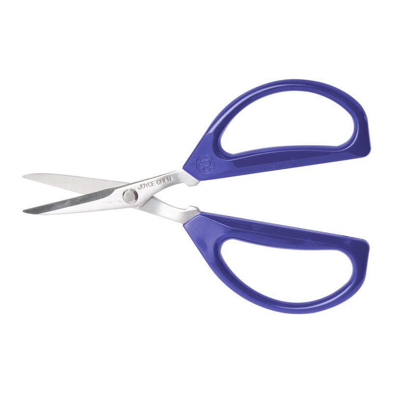Joyce Chen Original Unlimited Kitchen Scissors All Purpose Kitchen Shears With Comfortable Handles, Blue 2.0 - Image 1