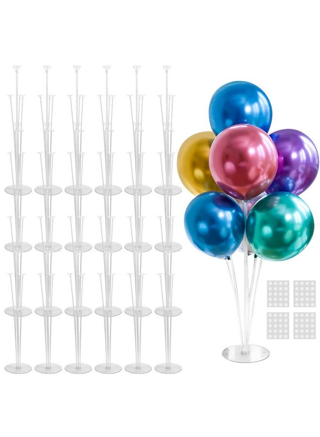 JOYYPOP 24 Sets Balloon Stand Kit, Balloon Sticks With Base Birthday Graduation Party Decorations Wedding - Image 1
