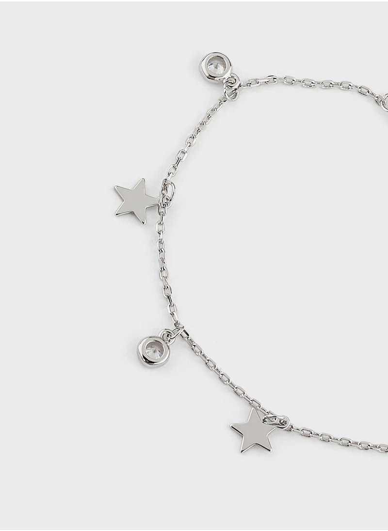 MOMNT Cubic Zirconia Star Bracelet