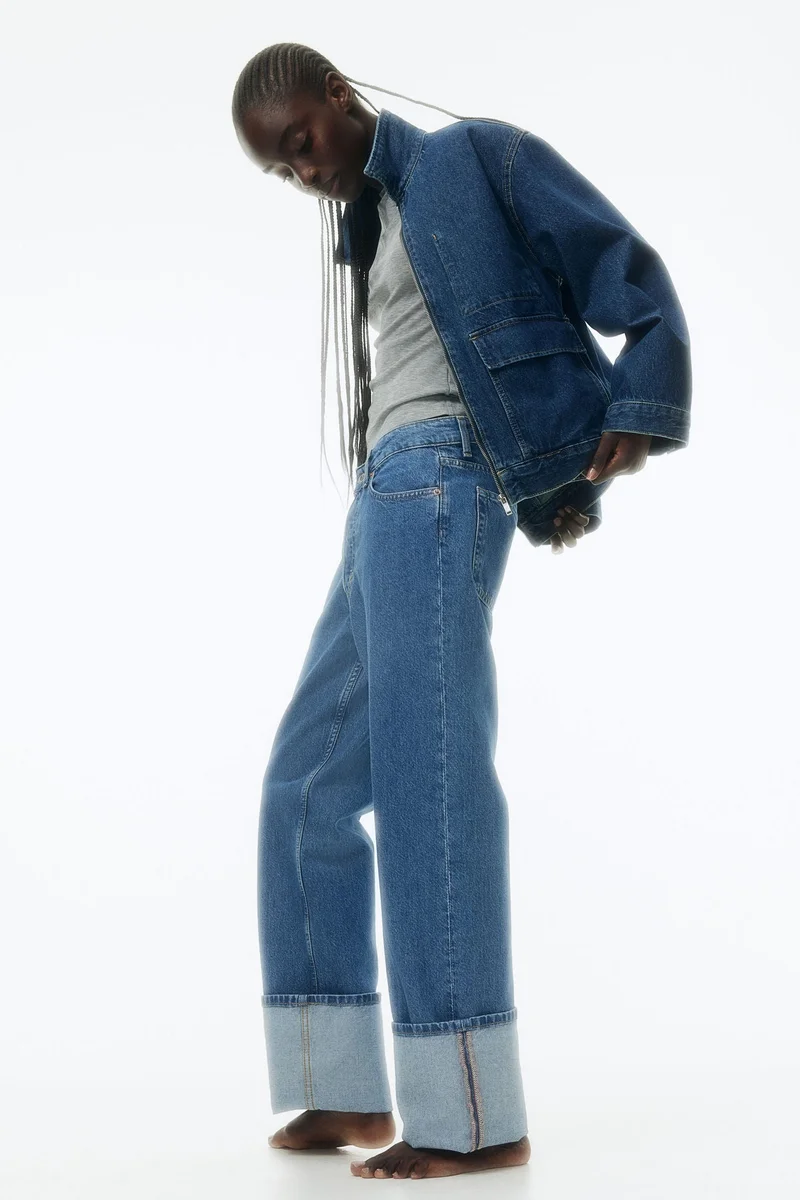 اتش اند ام Straight Regular Jeans