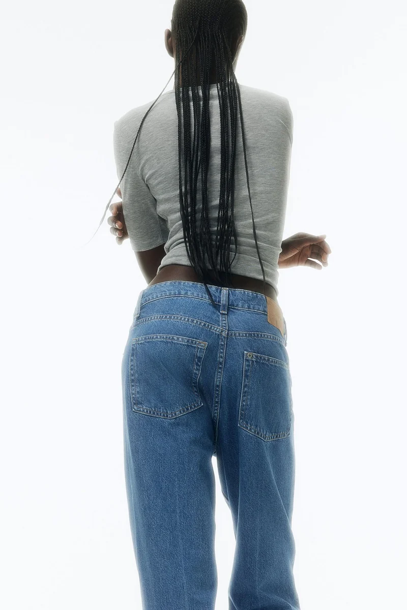 اتش اند ام Straight Regular Jeans