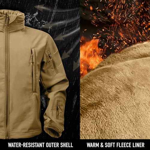 ROTHCO Special OPS Tactical Softshell Jacket - Black - Image 5