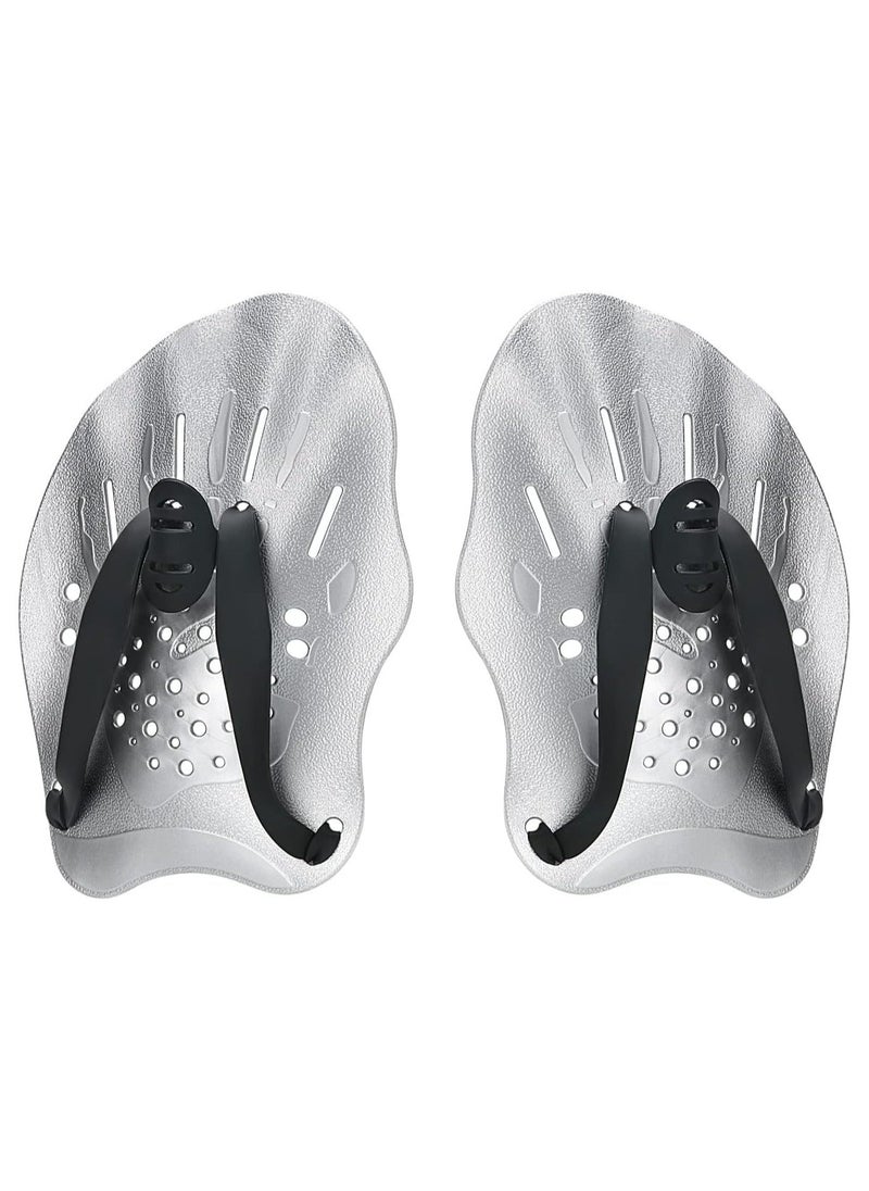 Fanski Swim Paddles Hand, Swim Training Hand Paddles with Adjustable Straps  - Image 1