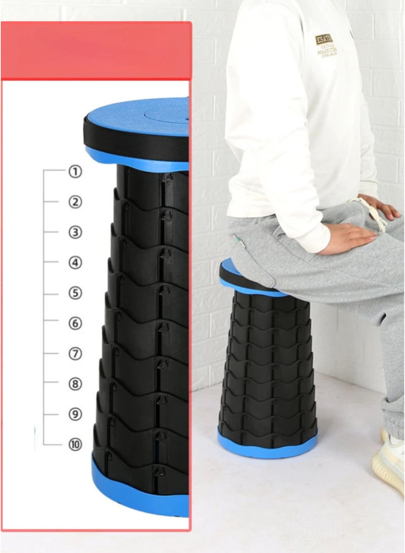 كرسي تمديد محمول قابل للطي ، كرسي تخييم قابل للتوسيع للمشي لمسافات طويلة ، كرسي قوي - Image 4