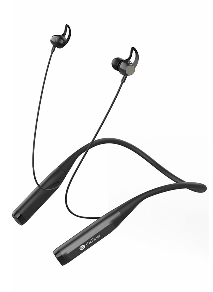 ProOne - ProOne PHB3370 Wireless Bluetooth In-Ear Neckband Earphones - 12M Wireless Range, 100 Hours Music Time, 80 Hours Talking Time, 800mAh Battery, Fast 1.7-Hour Full Charge - Image 1