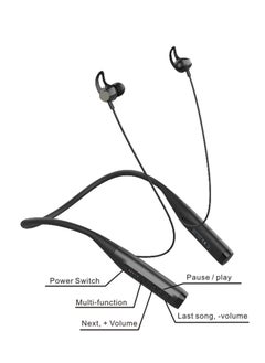 ProOne ProOne PHB3370 Wireless Bluetooth In-Ear Neckband Earphones - 12M Wireless Range, 100 Hours Music Time, 80 Hours Talking Time, 800mAh Battery, Fast 1.7-Hour Full Charge  - Image 2