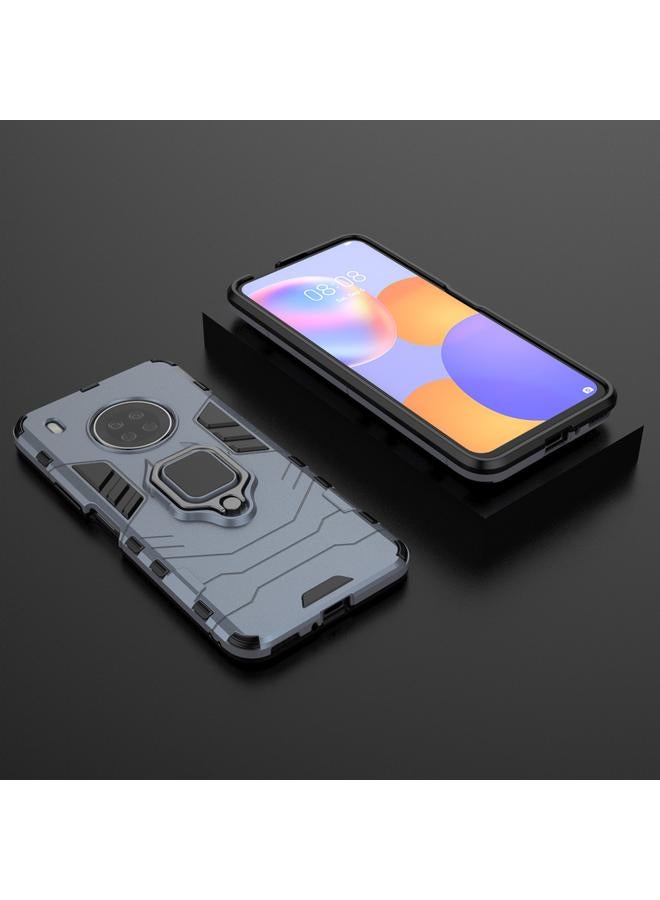 S-TOP Case For Huawei Y9a PC + TPU Shockproof Protective Case with Magnetic Ring Holder - Image 2