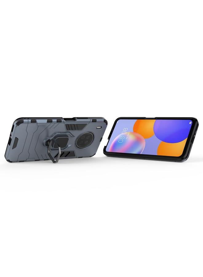 S-TOP Case For Huawei Y9a PC + TPU Shockproof Protective Case with Magnetic Ring Holder - Image 3