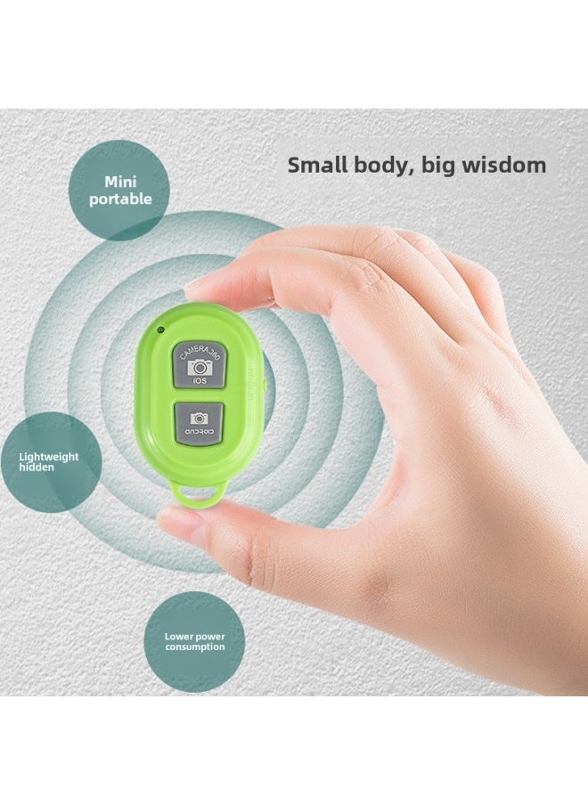 Bluetooth Self-timer Ios/Android Mobile Phone Smart Photography Accessories Wireless Remote Control Self-timer Artifact-Color:Bare Metal Without Electricity