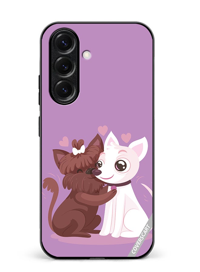 VR CREATIVE Protective Case Cover For Samsung Galaxy A56 Love Dog Design Multicolour