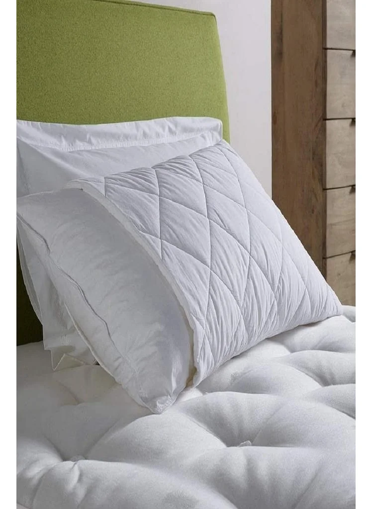 ماجيك ليدي Magiclady Quilted Pillow Protector Pillow Mattress 2' Pack 50X70 cm
