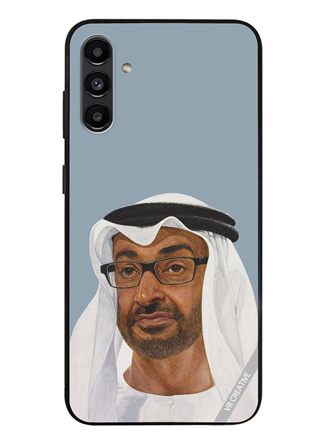 VR CREATIVE Protective Case Cover For Samsung Galaxy A13 5G Sheikh Mohamed Bin Zayed Al Nahyan Design Multicolour - Image 1