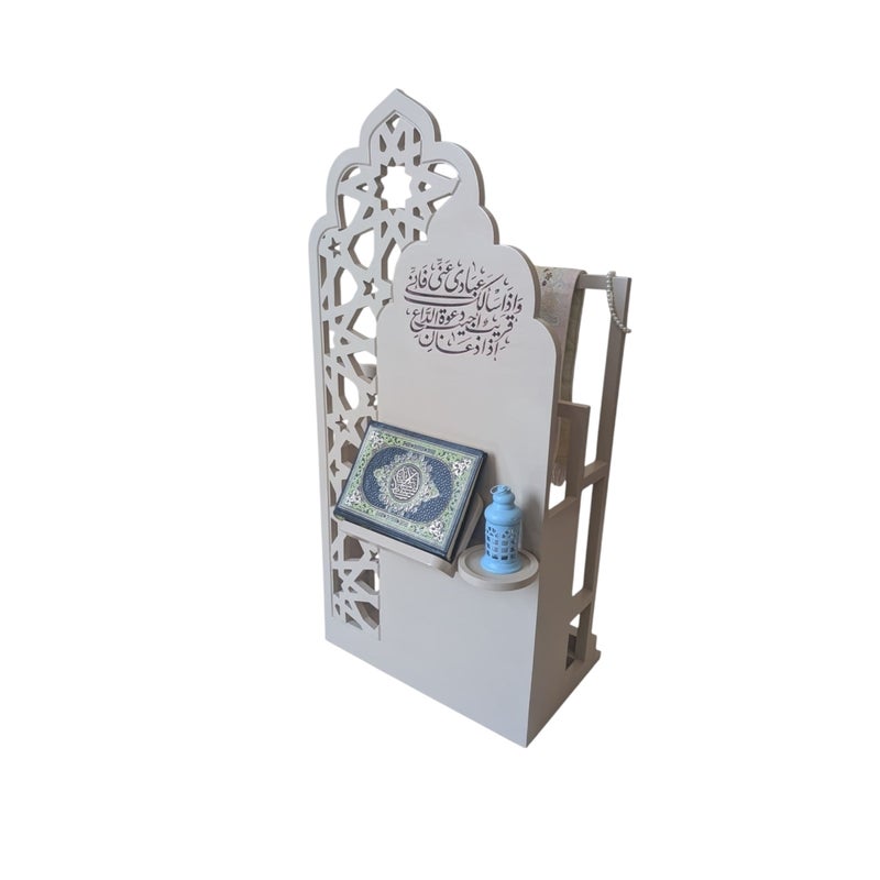 Furniture Factory Prayer Stand Natural Wood Beige - 100x50x30cm - Image 1