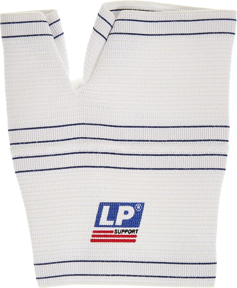LP Support 605R Right Hand Elasticated Palm Brace - White - Image 3