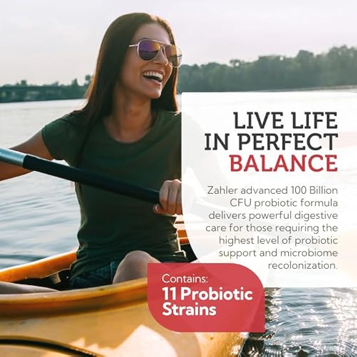 Zahler BioDophilus100-100 Billion Probiotic - 100 Billion CFU 11-Strain Gut Health Probiotic Supplement - Prebiotics/Probiotics for Digestive Health, Probiotics for Women and Men. (30 Ct) - Image 3