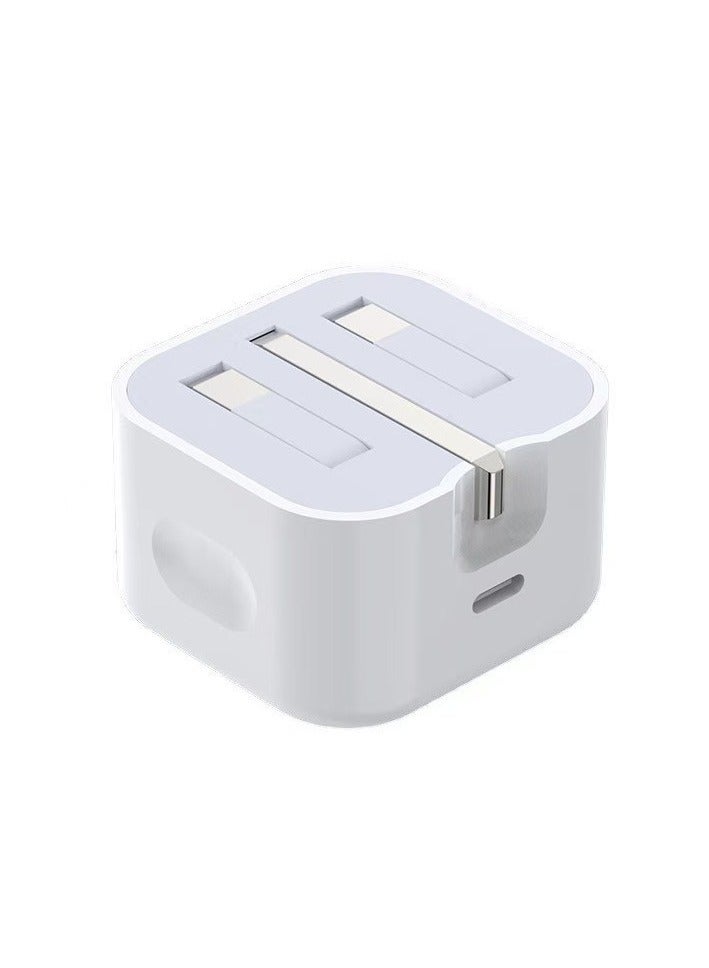 general 20W USB-C 3-Pin Power Adapter White | Charging Adapter - Image 3